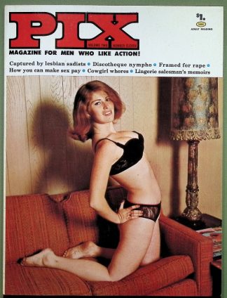 Pix Magazine 1960s US Mens Magazine