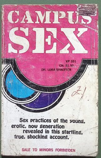 Campus Sex - Dr Lora Shaeffer
