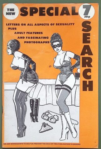 earch Magazine Special. Pictures; Case Histories; Girls; Letters; Experiences; Features