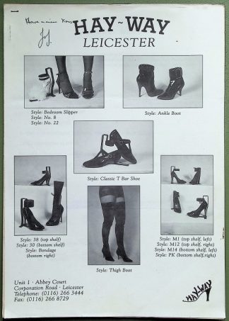 Hay-Way Boots and Shoes - Leaflet