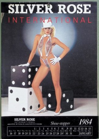 Silver Rose - Lingerie Catalogue Calendar 1984