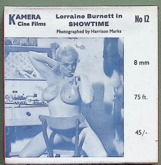 Kamera Cine Film - Showtime No 12 - Lorraine Burnett - Harrison Marks 8mm Cine Film