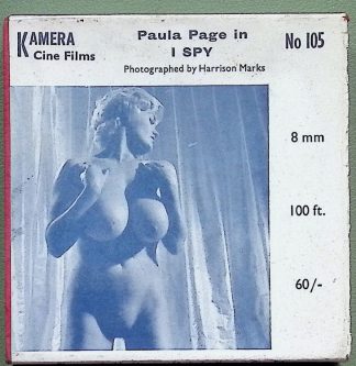 Kamera Cine Film - I Spy No 105 - Paula Page - Harrison Marks 8mm Cine Film
