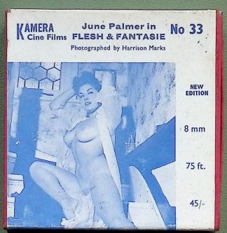 Kamera Cine Film - Flesh & Fantasie No 33 - June Palmer - Harrison Marks 8mm Cine Film