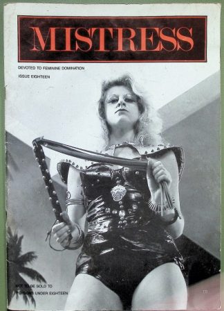 Mistress Femdom Magazine From The 1990s