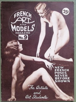 French Art and Models Magazine - pin-up - 1950s - USA