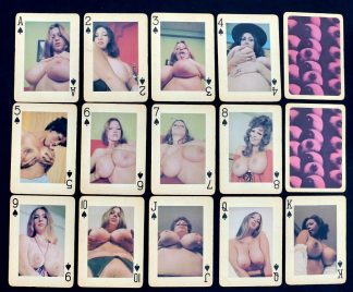 Playing cards - erotic cards - 1960s