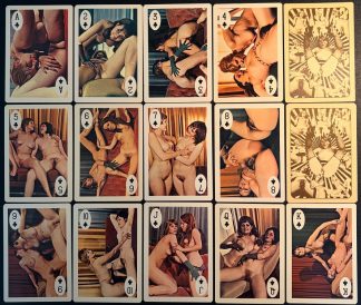 Playing cards - erotic cards - 1960s
