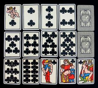 Playing cards - erotic cards - 1970s