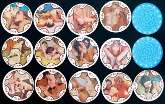 Playing cards - erotic cards - 1970s - strip poker