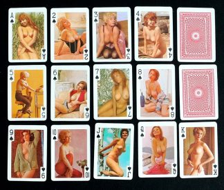Playing cards - erotic cards - 1960s