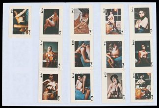 Playing cards - erotic cards - 1960s