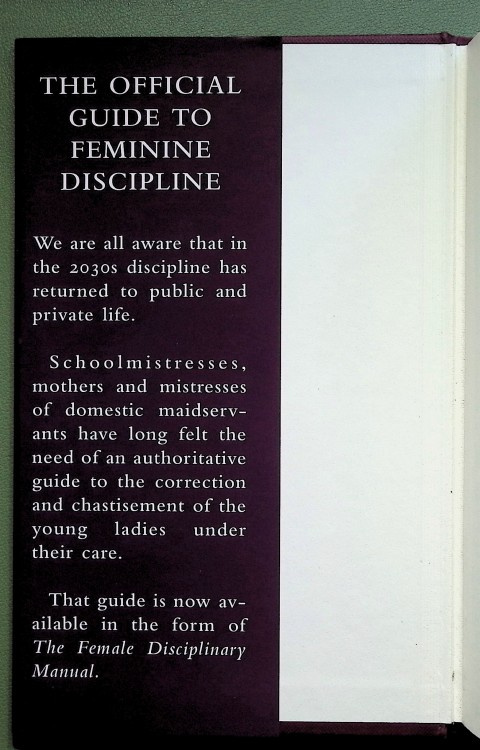 Female Disciplinary Manual - spanking